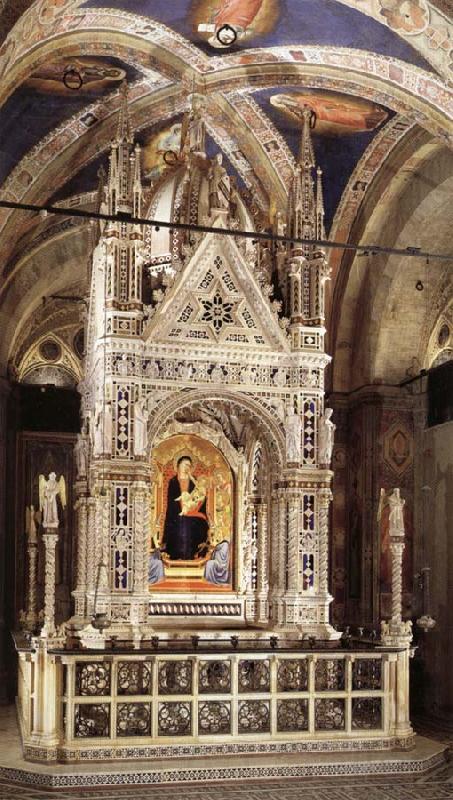 Andrea di Orcagna Tabernacle Spain oil painting art